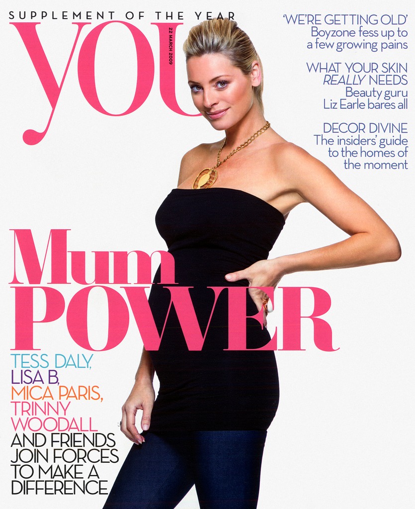 Tess Daly - You Magazie